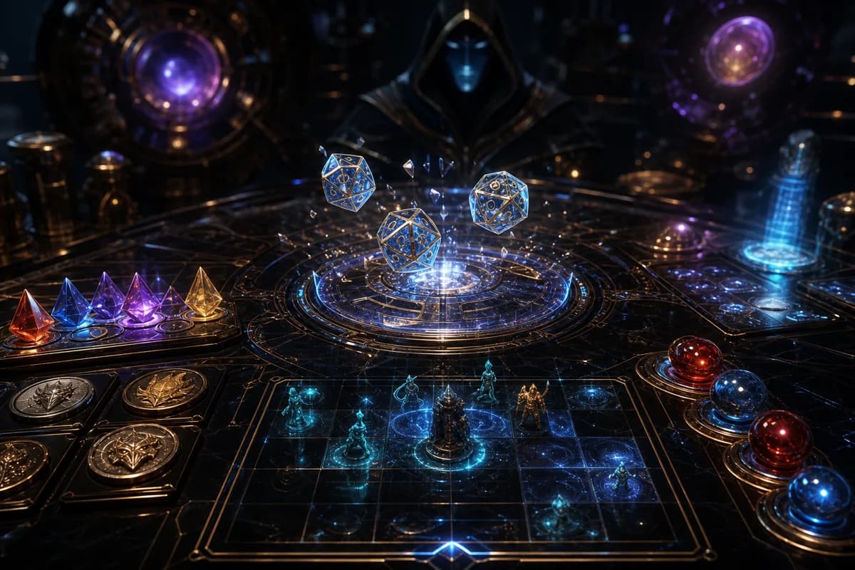 幻灵秘域掷骰引擎正在结算战斗与角色状态